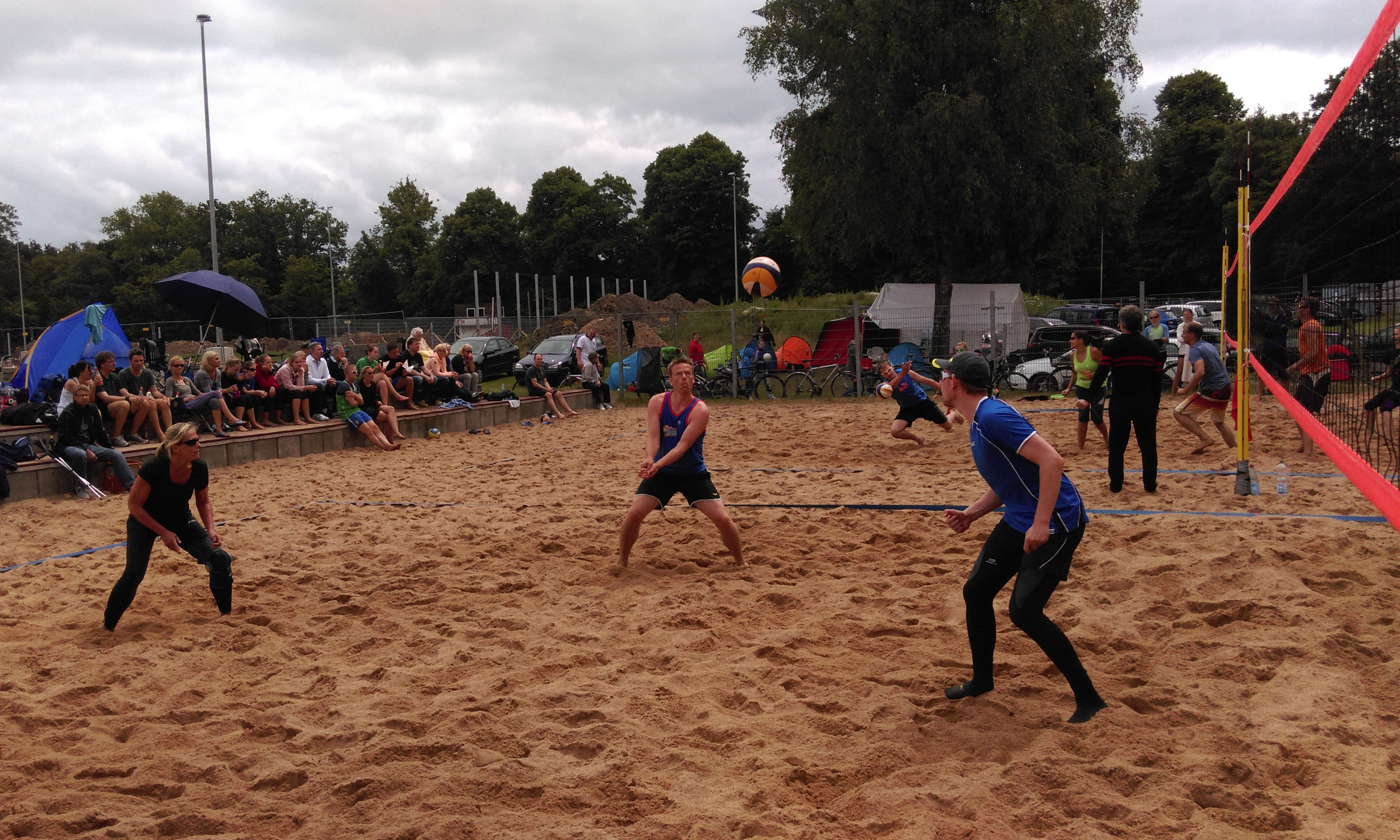 Beachvolleyball im Bürgerpark